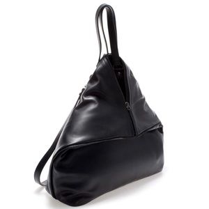 Zara Genuine Leather Tote/Convertible Backpack